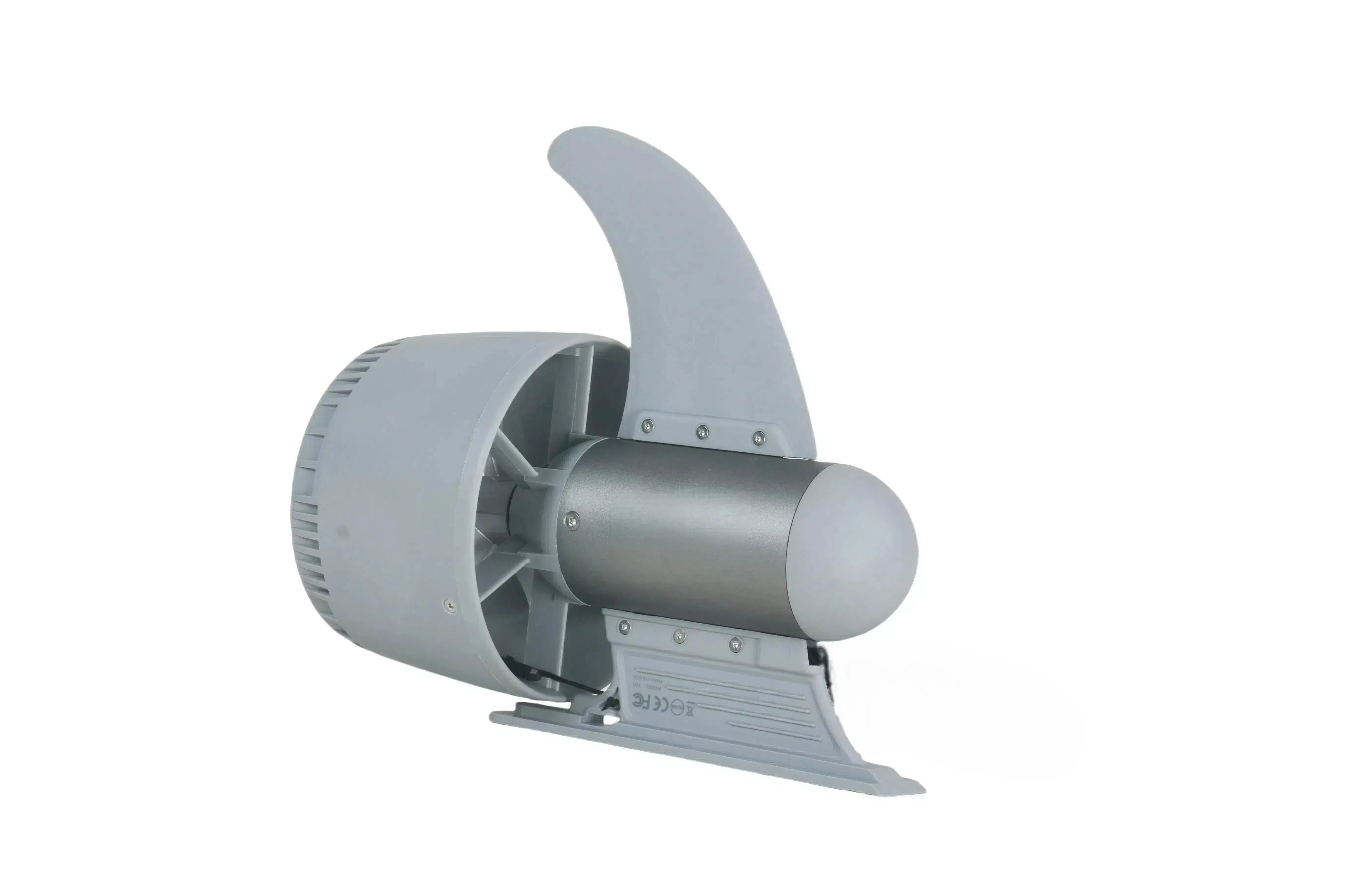 Y01 Elektrische Finne | 600 W Motor | Max. Schub 13 kg/28,6 lbs | Max. Ausdauer 120 Minuten (36 Ah) | Max. Ganggeschwindigkeit 8 km/h, Fernbedienung einstellbar