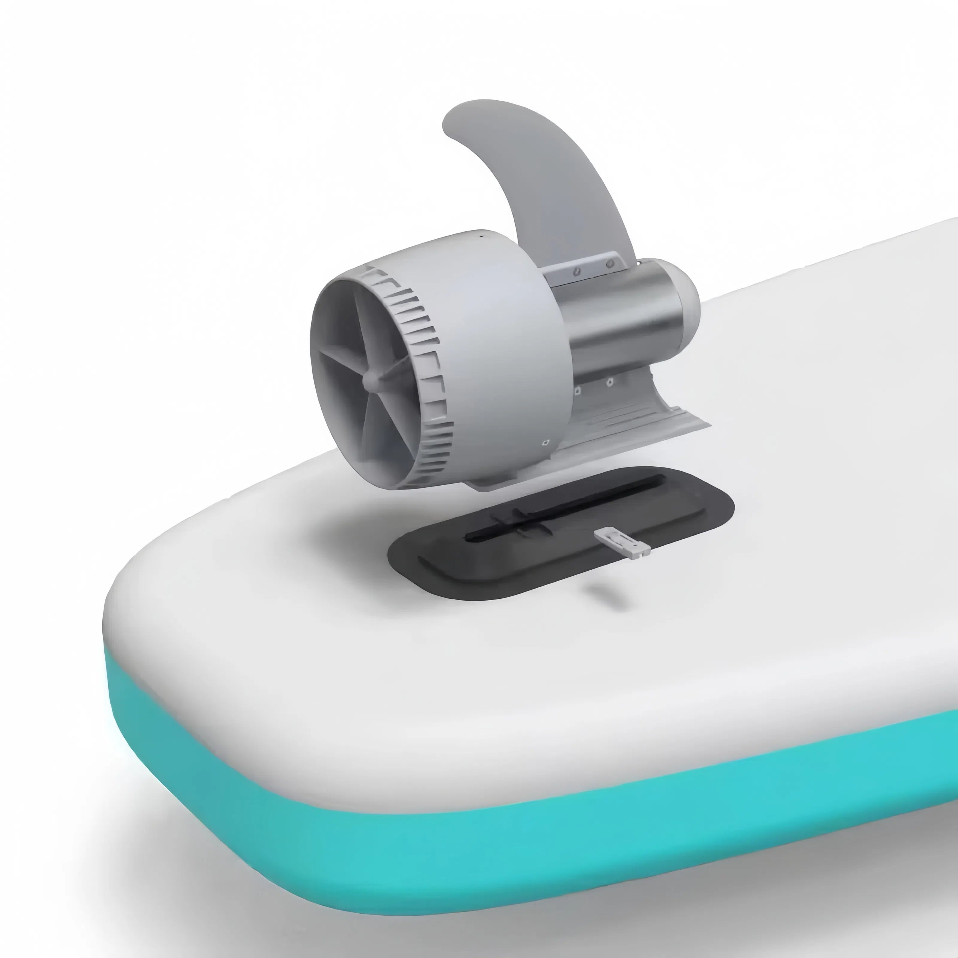 Y01 Elektrische Finne | 600 W Motor | Max. Schub 13 kg/28,6 lbs | Max. Ausdauer 120 Minuten (36 Ah) | Max. Ganggeschwindigkeit 8 km/h, Fernbedienung einstellbar