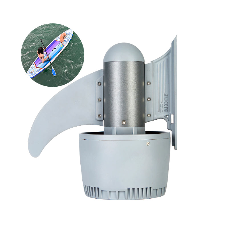 Y01 Elektrische Finne | 600 W Motor | Max. Schub 13 kg/28,6 lbs | Max. Ausdauer 120 Minuten (36 Ah) | Max. Ganggeschwindigkeit 8 km/h, Fernbedienung einstellbar 